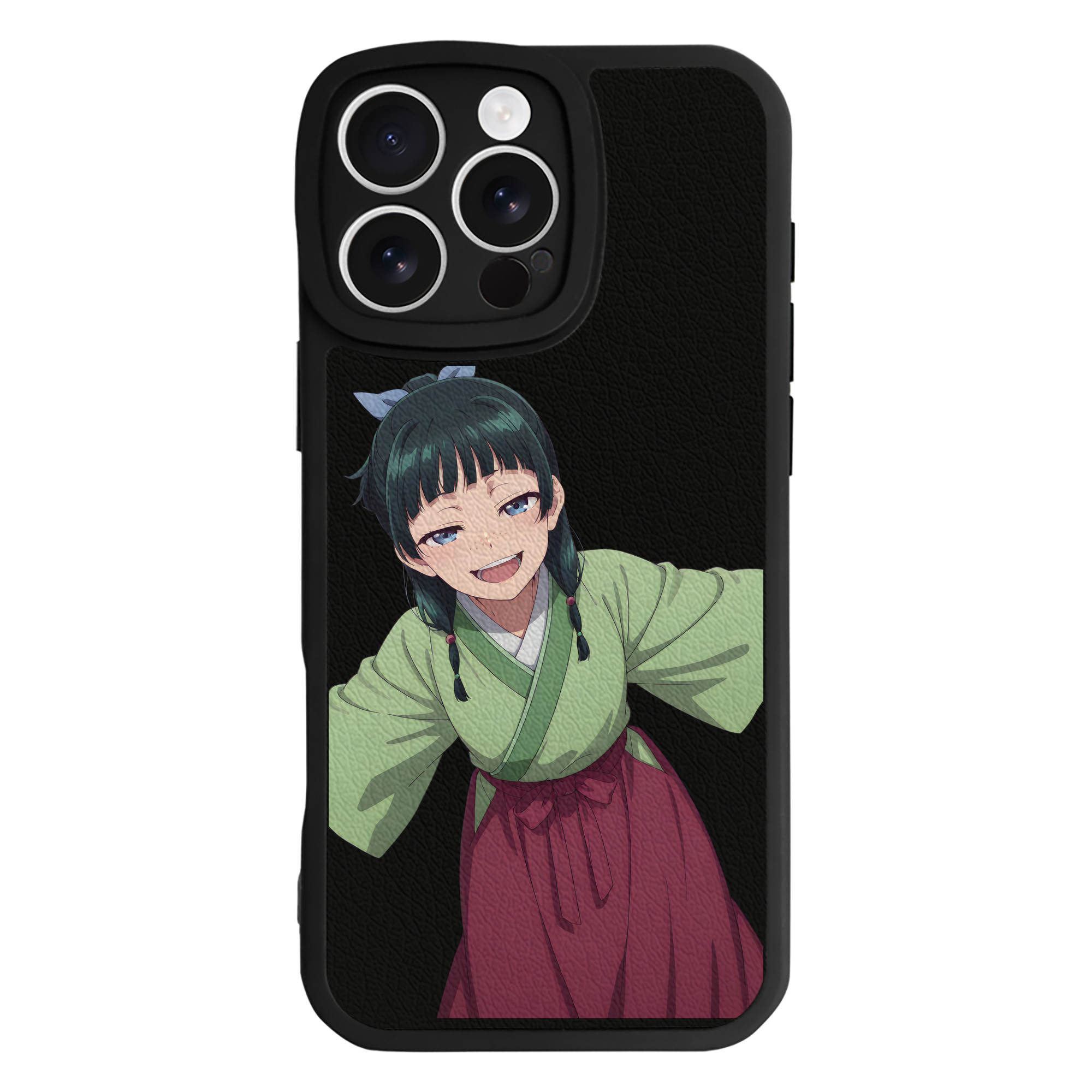薬屋のひとりごと The Apothecary Diaries 【iPhone 16シリーズ対応】シリコンスマホケース（レザー調） 材質：シリコン